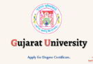 Gujarat University Degree Certificate