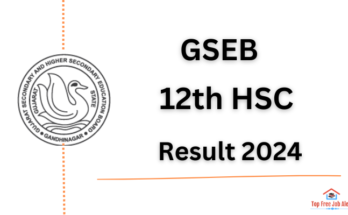GSEB 12th HSC Result 2024